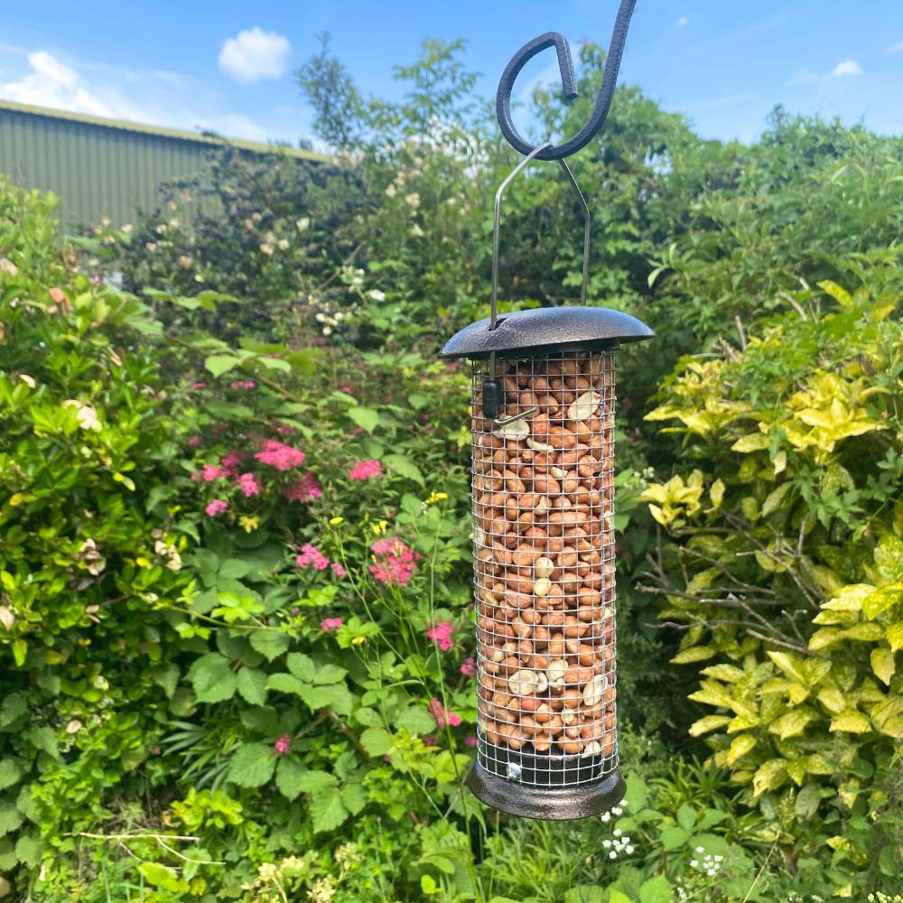 Hammertone Finish Peanut Bird Feeder